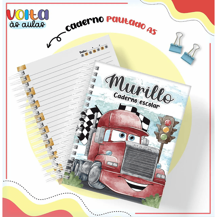 Arquivo de Corte Kit Escolar Carros 3