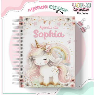 Arquivo de Corte Kit Escolar Unicórnio 