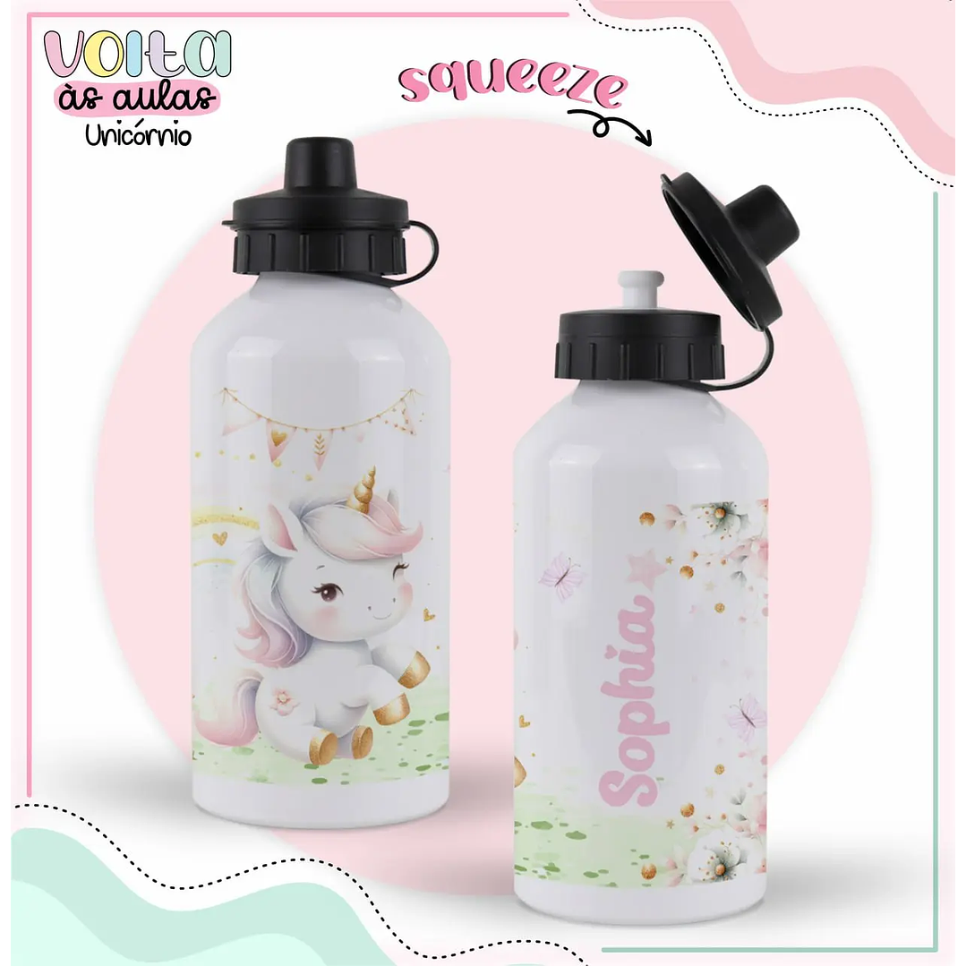 Arquivo de Corte Kit Escolar Unicórnio  2