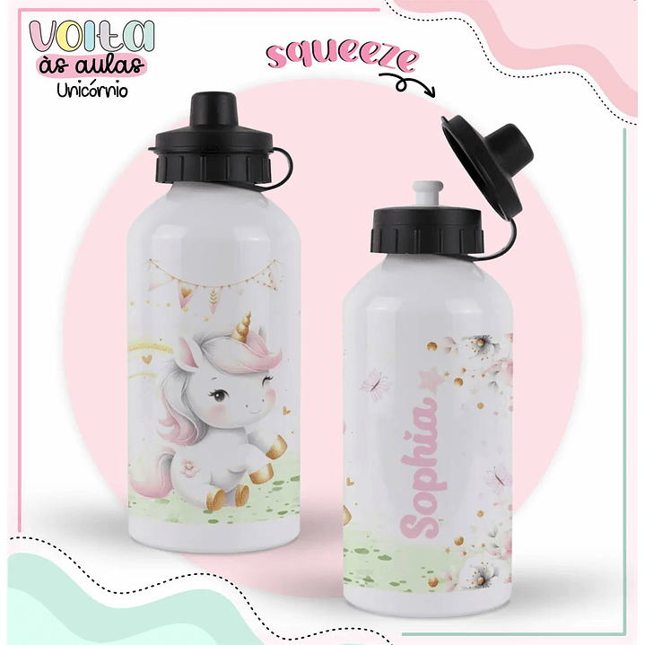 Arquivo de Corte Kit Escolar Unicórnio  2