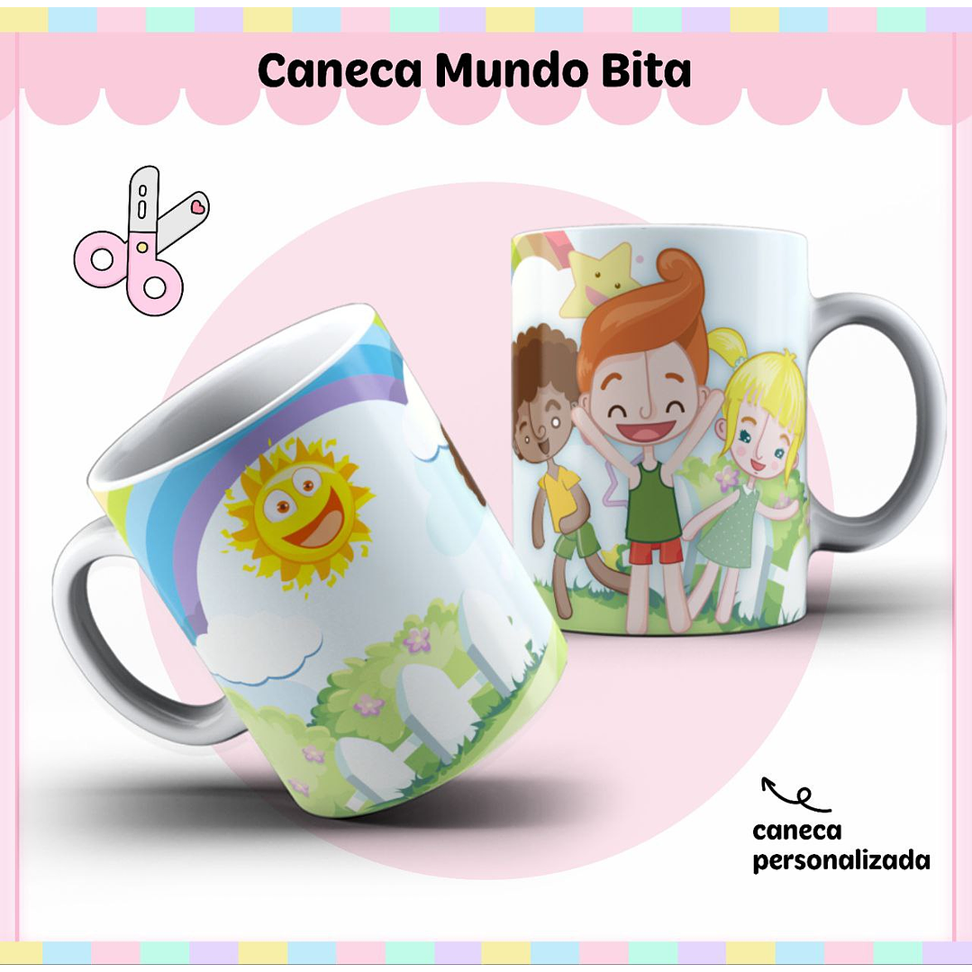 Arquivo de Corte Kit Escolar Mundo Bita 3