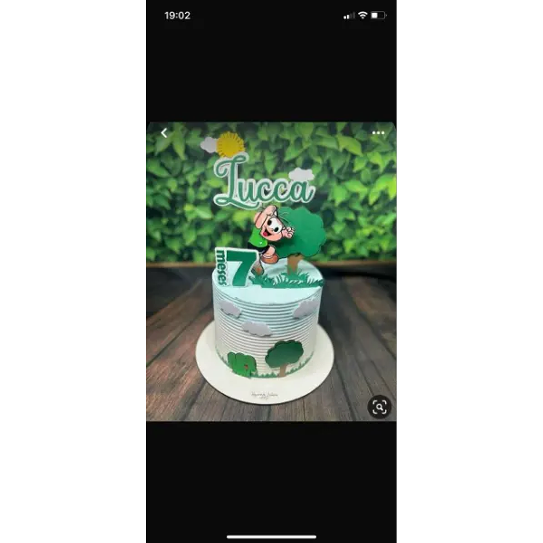 Arquivo de Corte Topo Cebolinha  1