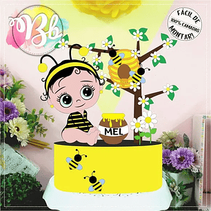 Arquivo de Corte Topo Abelhinha