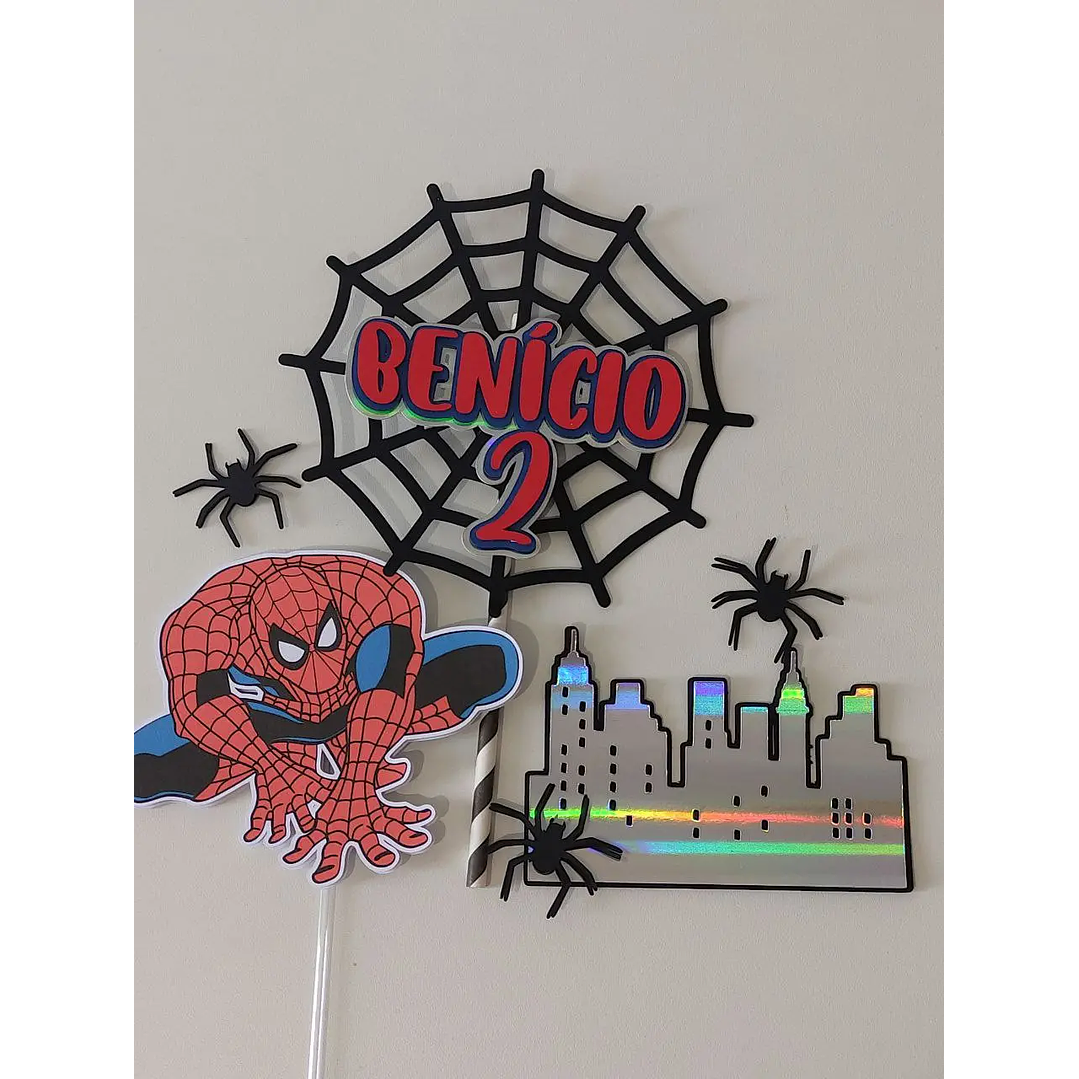 Arquivo de Corte Topo Homen Aranha 1