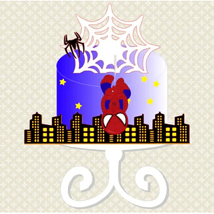 Arquivo de Corte Topo Homen Aranha