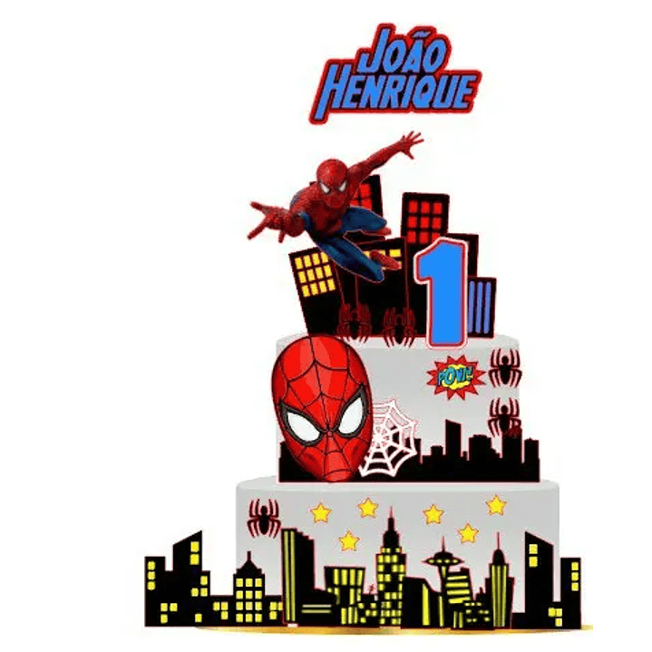 Arquivo de Corte Topo Homen Aranha 1