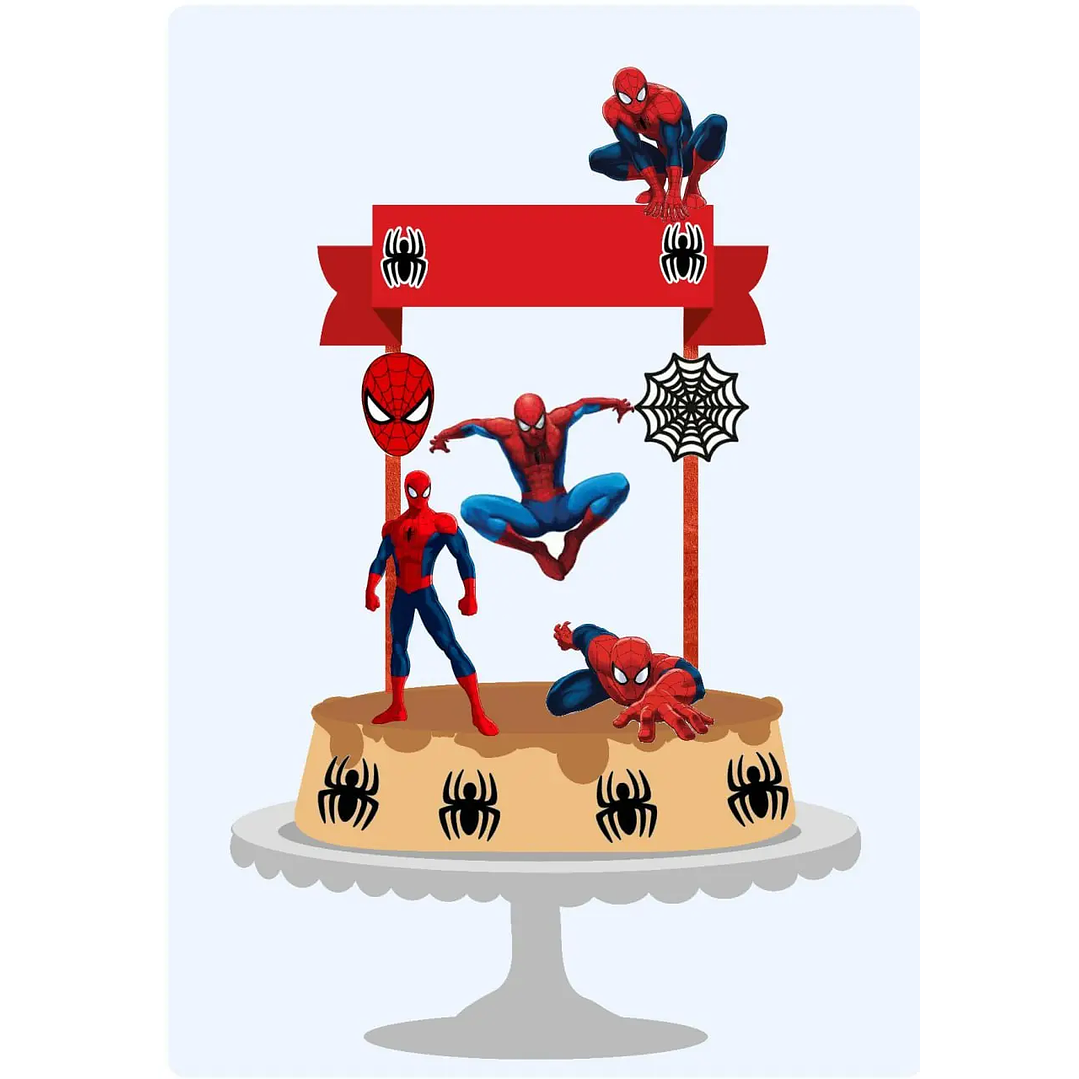 Arquivo de Corte Topo Homen Aranha 1