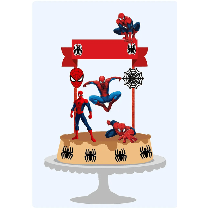 Arquivo de Corte Topo Homen Aranha 1