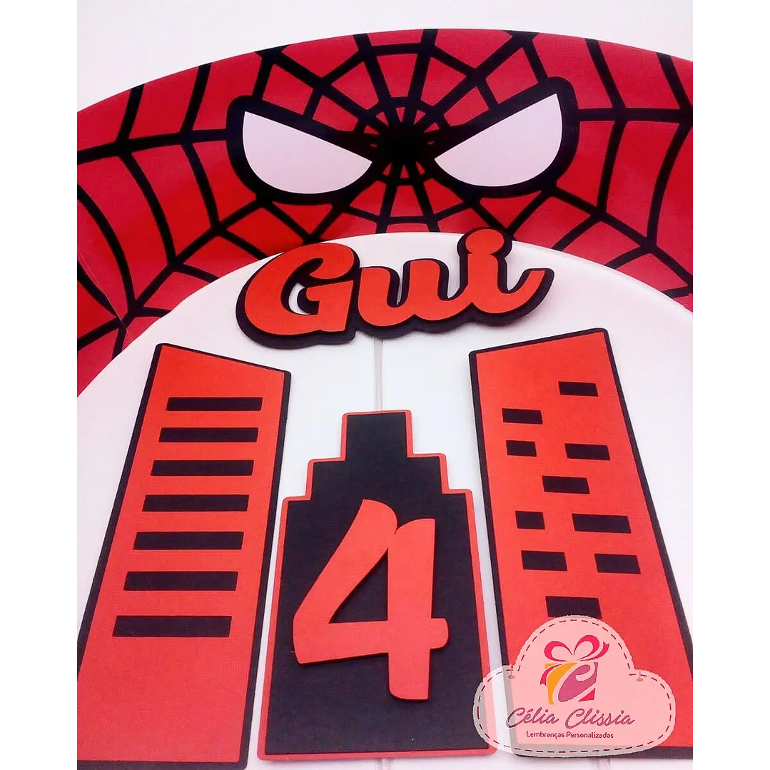 Arquivo de Corte Topo Homen Aranha 1