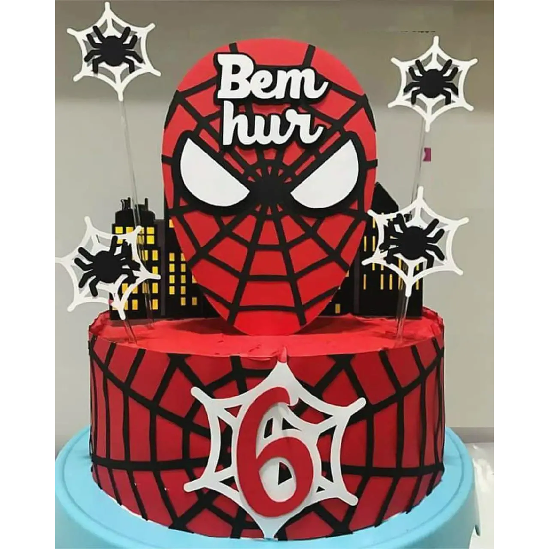 Arquivo de Corte Topo Homen Aranha 1