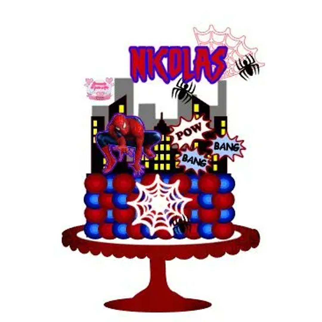 Arquivo de Corte Topo Homen Aranha 1