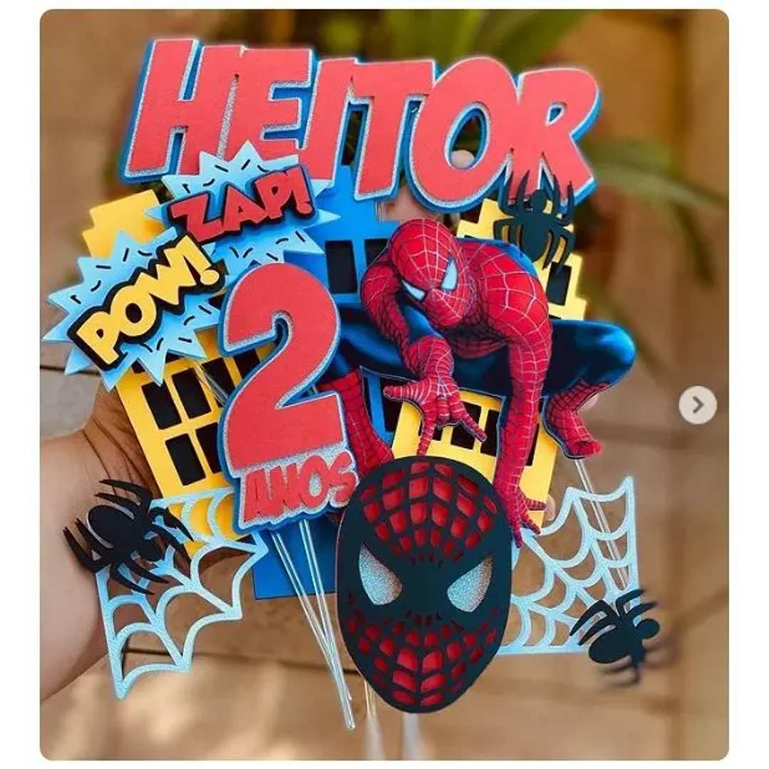 Arquivo de Corte Topo Homen Aranha 1