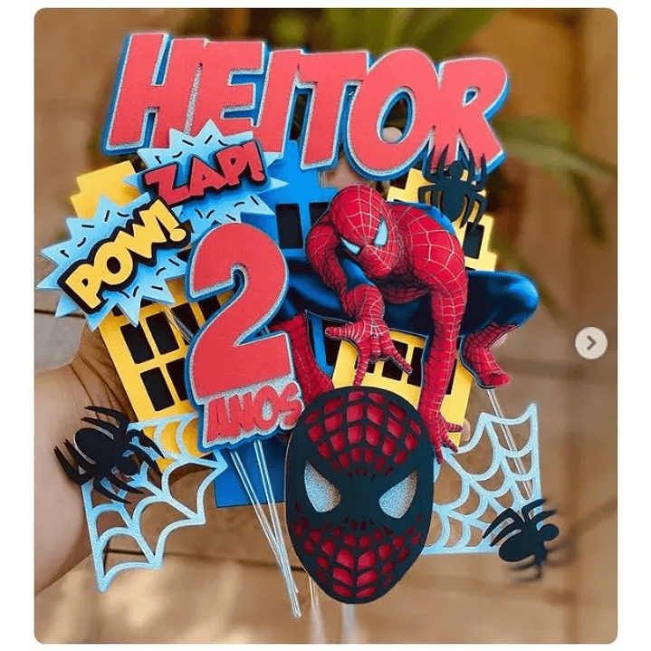 Arquivo de Corte Topo Homen Aranha 1