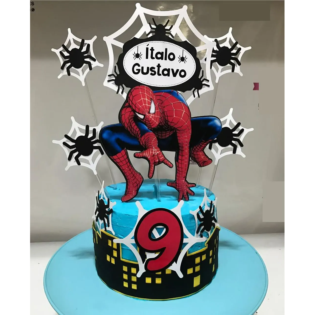 Arquivo de Corte Topo Homen Aranha 1