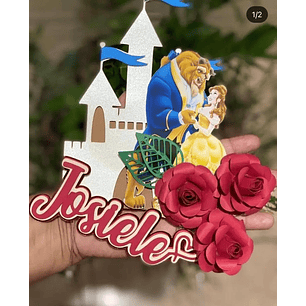 Arquivo de Corte Topo A Bela E A Fera