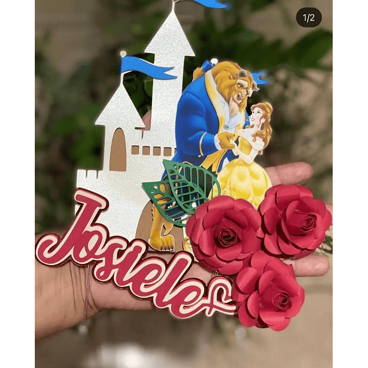 Arquivo de Corte Topo A Bela E A Fera 1