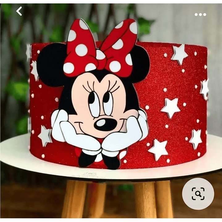 Arquivo de Corte Topo Minnie 1