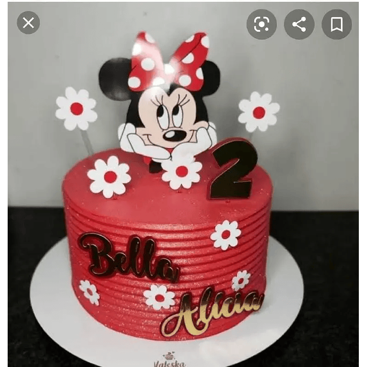 Arquivo de Corte Topo Minnie 1