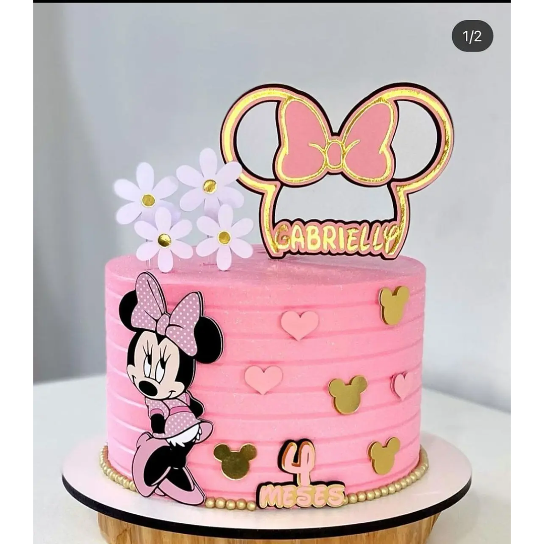 Arquivo de Corte Topo Minnie 1