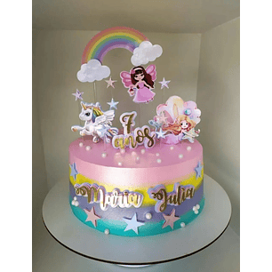 Arquivo de Corte Topo Unicórnios e Fadas