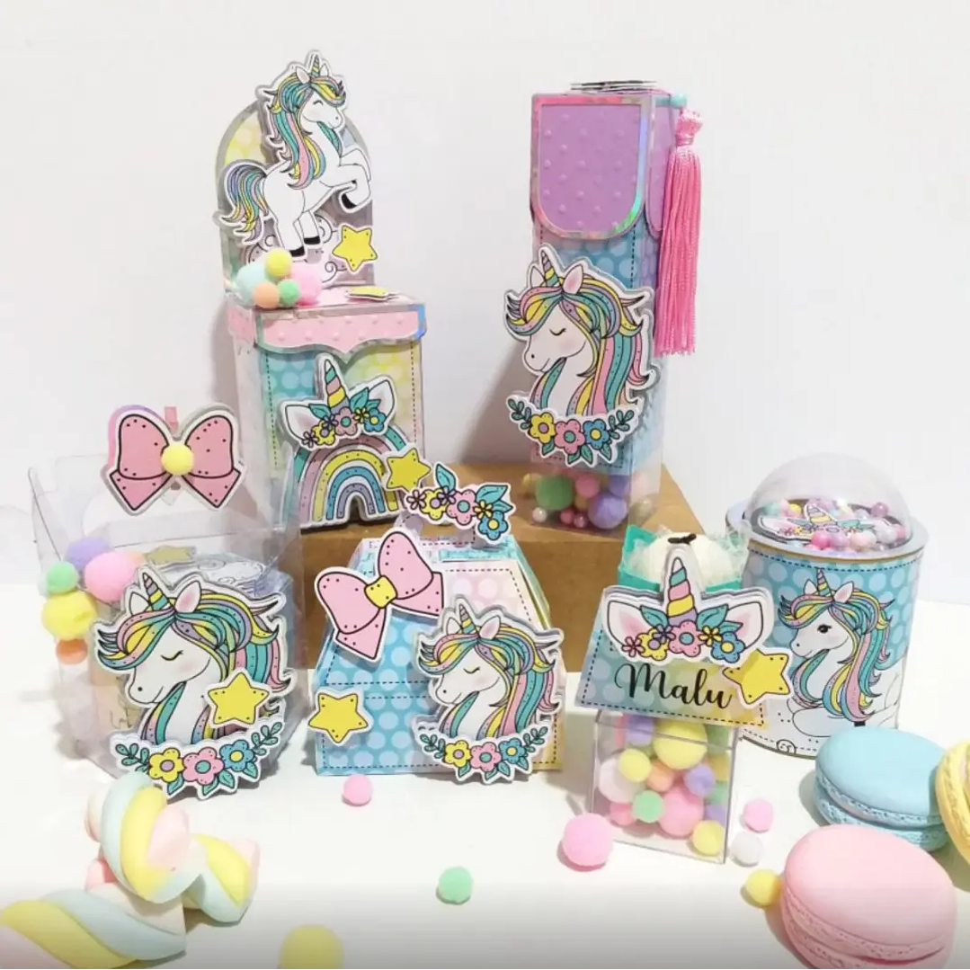 Arquivo de Corte Unicórnio (arquivo em DXF, PDF, PNG, SVG) 1