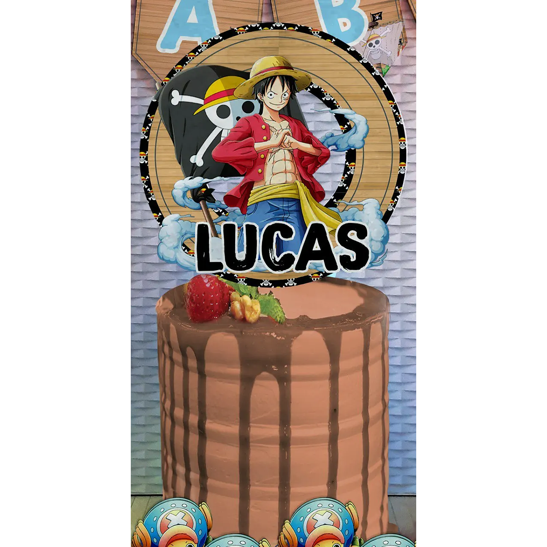 Arquivo de Corte Topo One piece 1