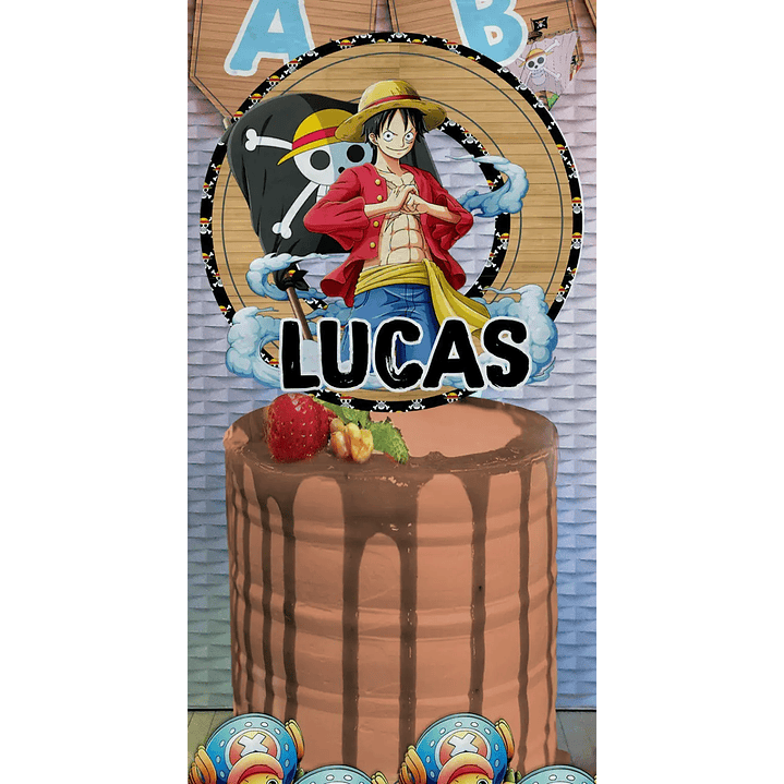 Arquivo de Corte Topo One piece 1