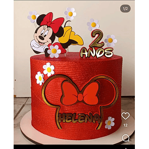 Arquivo de Corte Topo Minnie