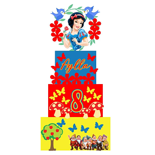 Arquivo de Corte Topo Branca de neve 