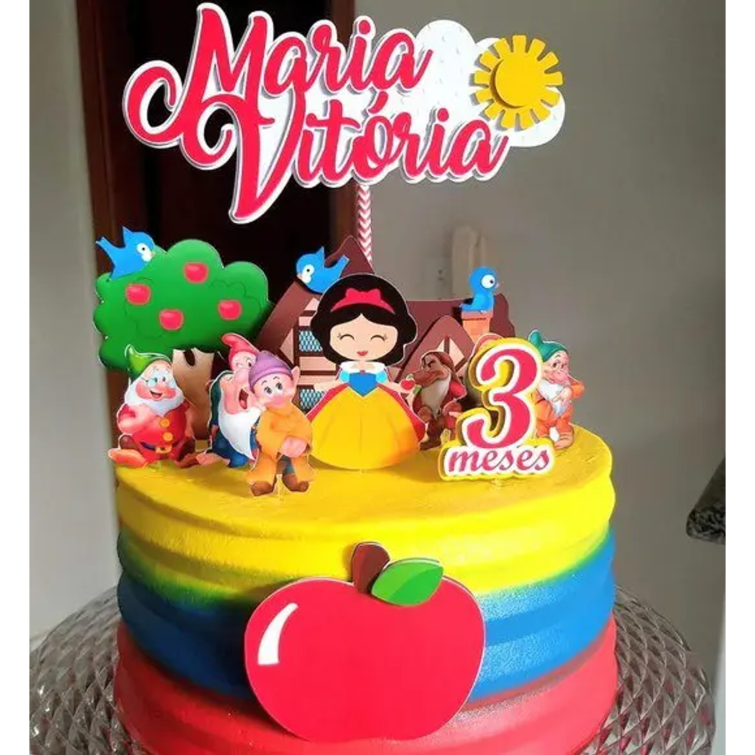 Arquivo de Corte Topo Branca de neve  1