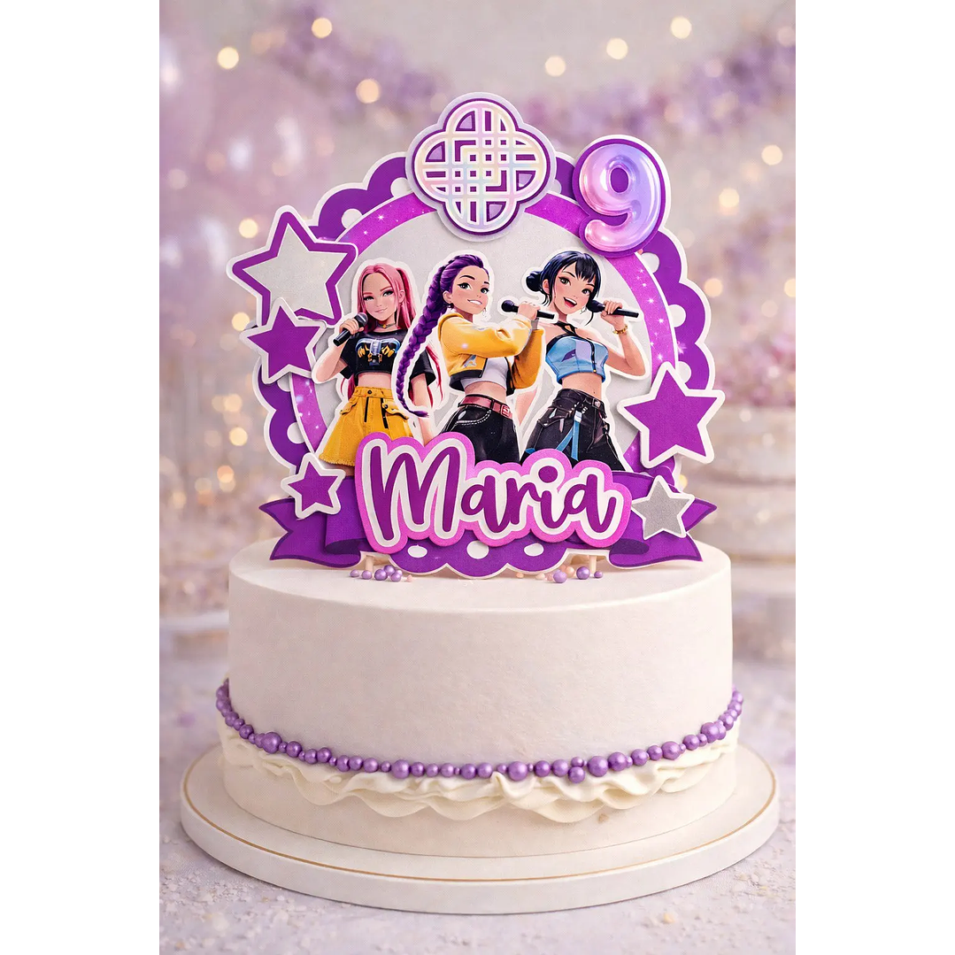 Arquivo de Corte Topo Guerreiras do  KPOP/Huntrix 1