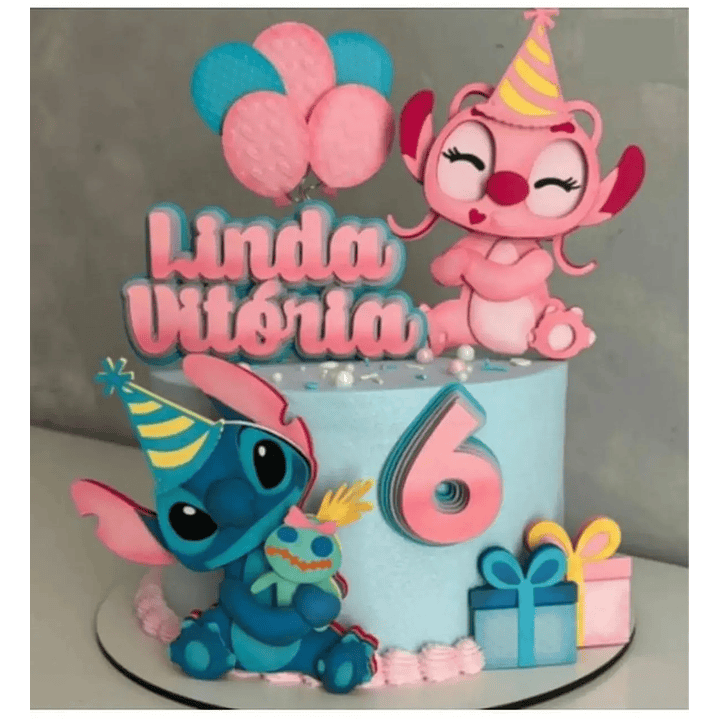 Arquivo de Corte Topo Stitch e Angel 1