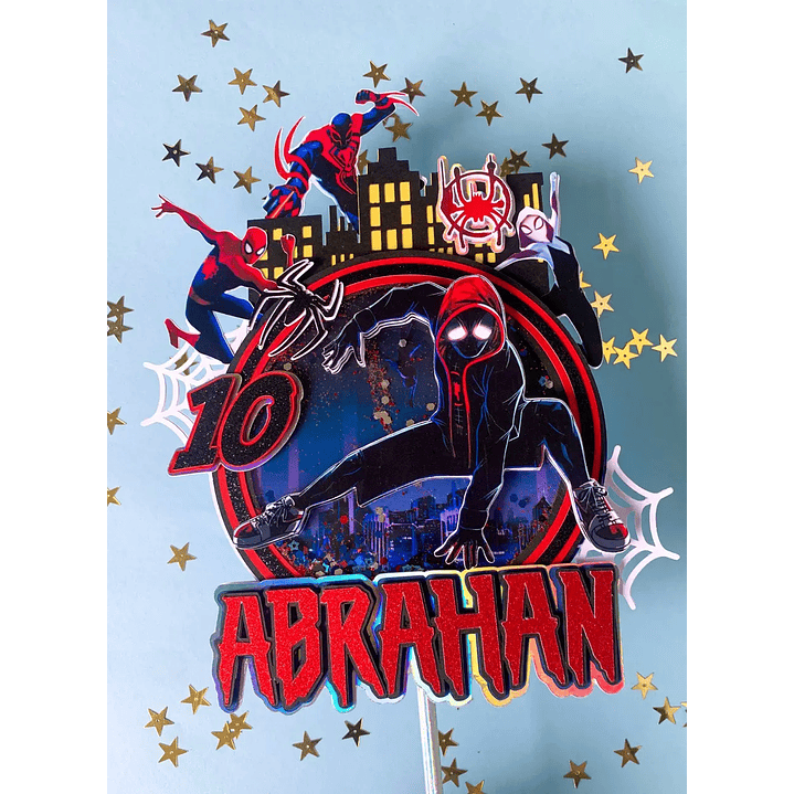 Arquivo de Corte Topo Homen Aranha Miles Morales 1