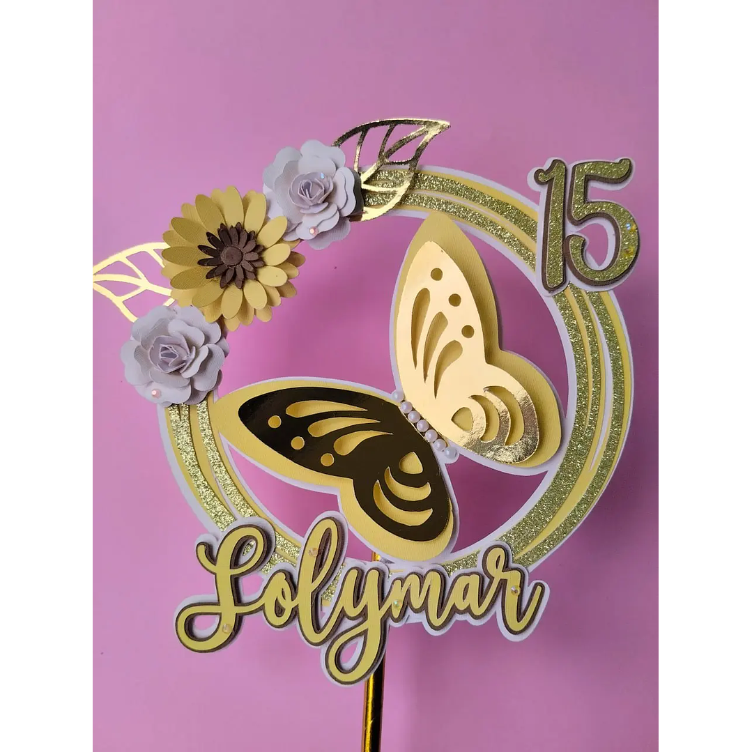 Arquivo de Corte Topo borboleta 1