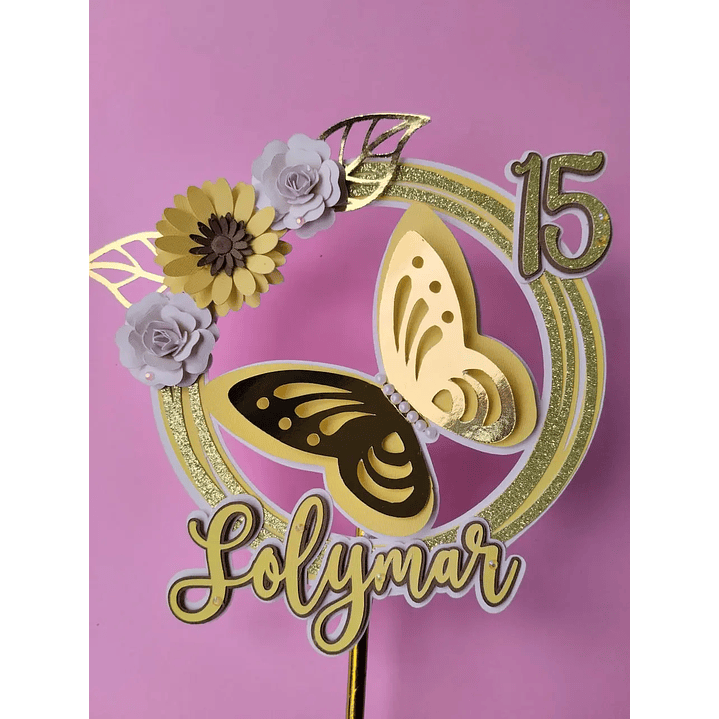 Arquivo de Corte Topo borboleta 1