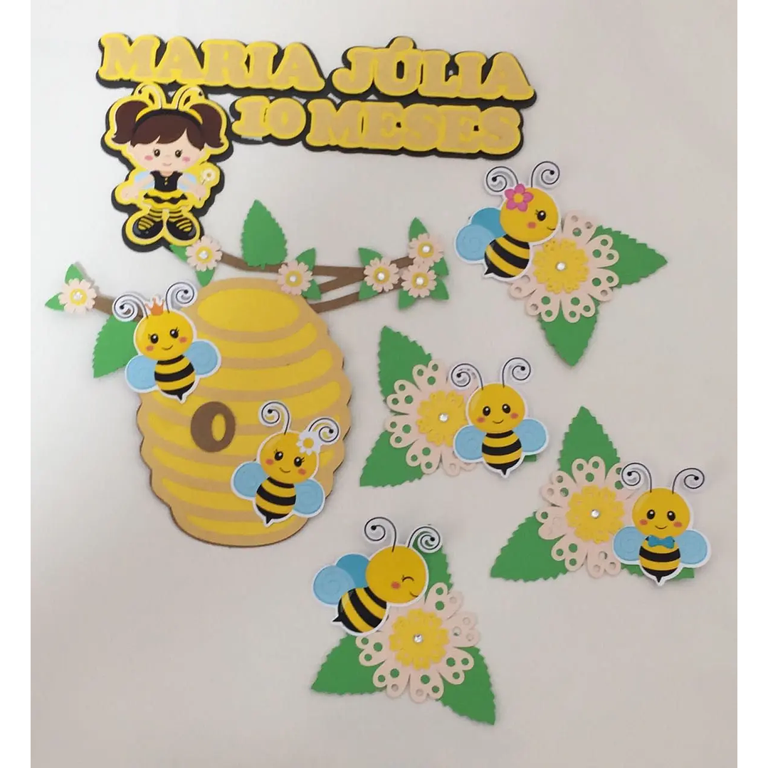 Arquivo de Corte Topo Abelhinha 1