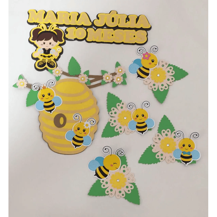 Arquivo de Corte Topo Abelhinha 1