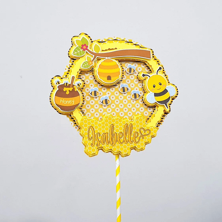 Arquivo de Corte Topo Abelhinha 1