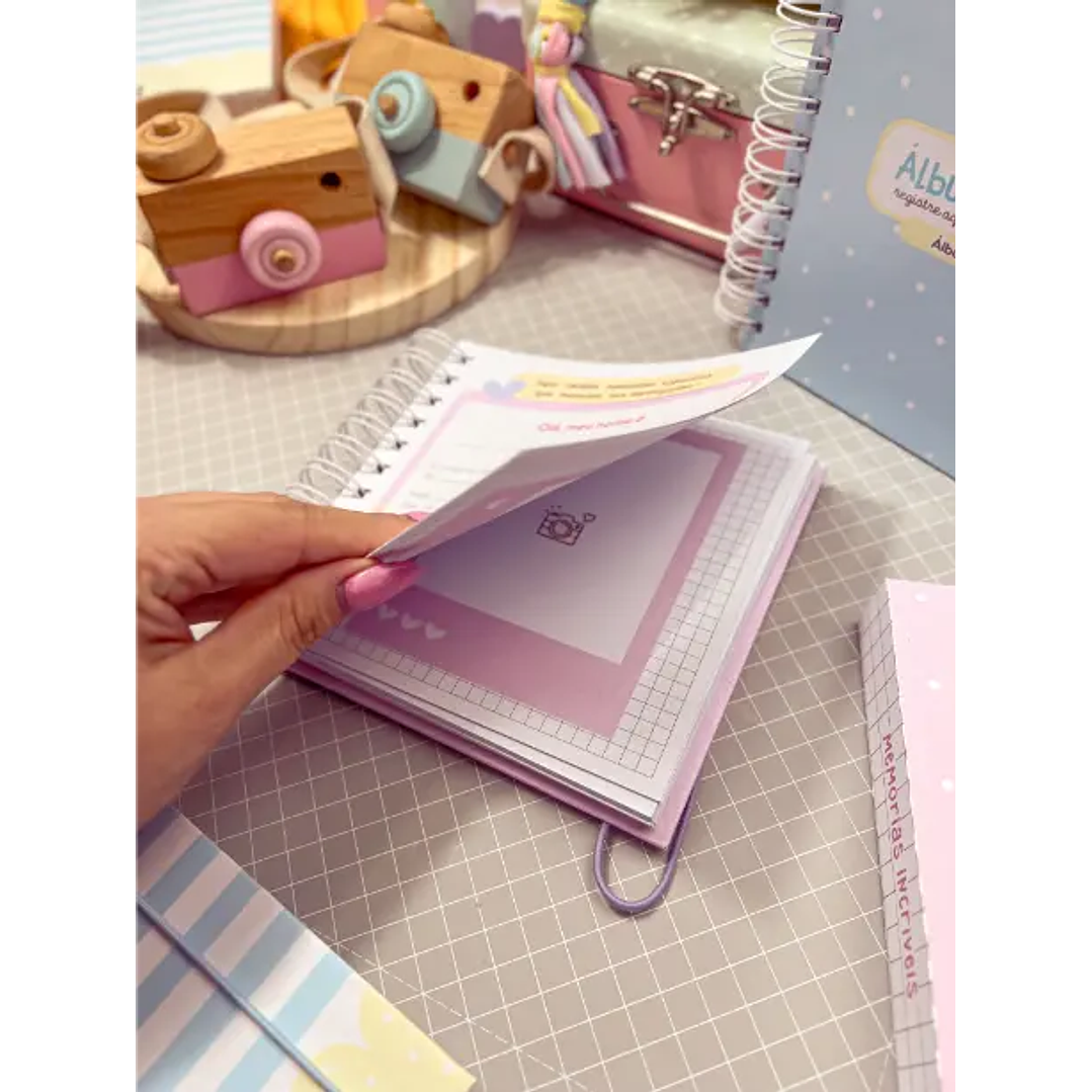 Arquivo Digital Álbum do bebê com caixa 3