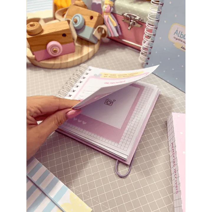 Arquivo Digital Álbum do bebê com caixa 3