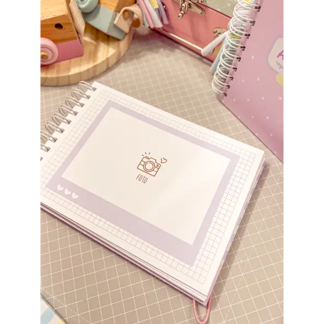 Arquivo Digital Álbum do bebê com caixa 4