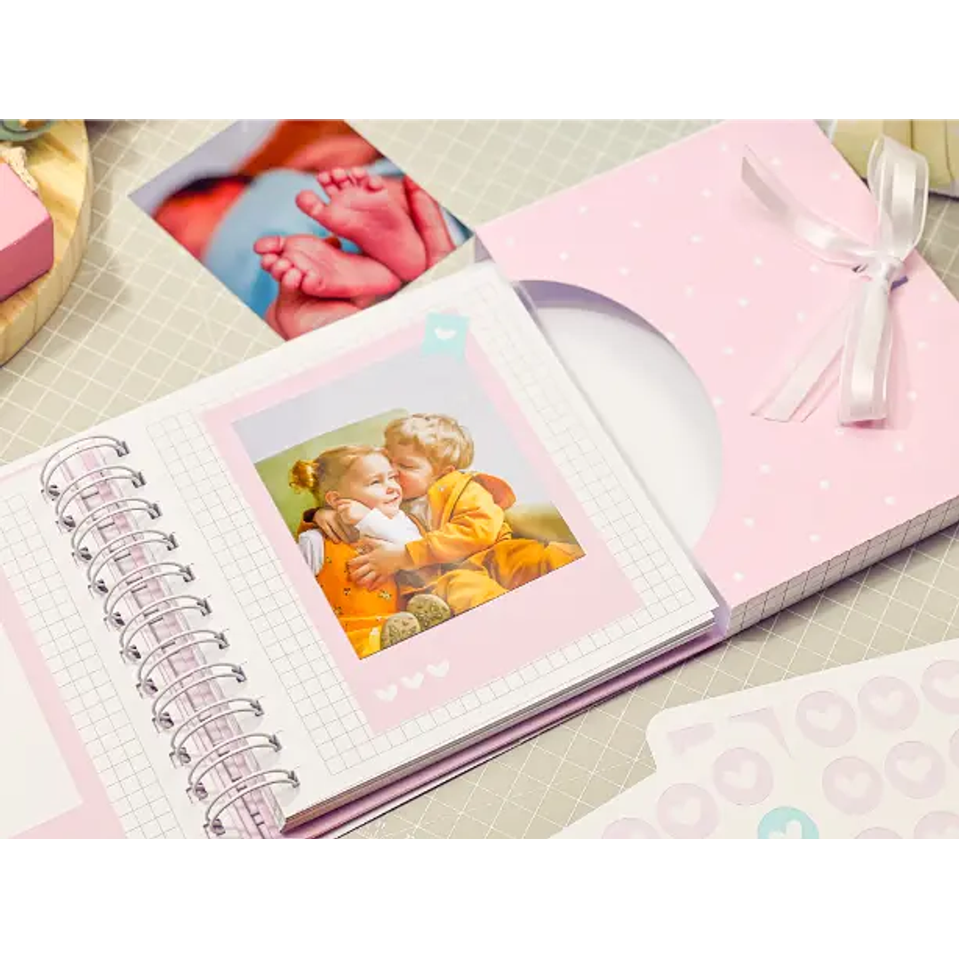 Arquivo Digital Álbum do bebê com caixa 9