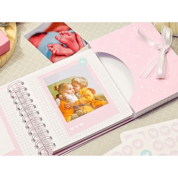 Arquivo Digital Álbum do bebê com caixa 9