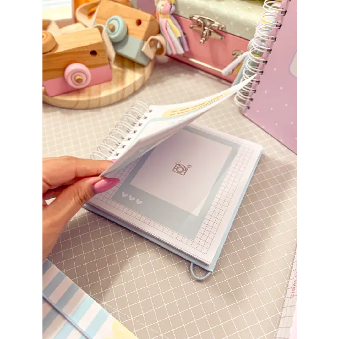 Arquivo Digital Álbum do bebê com caixa 14