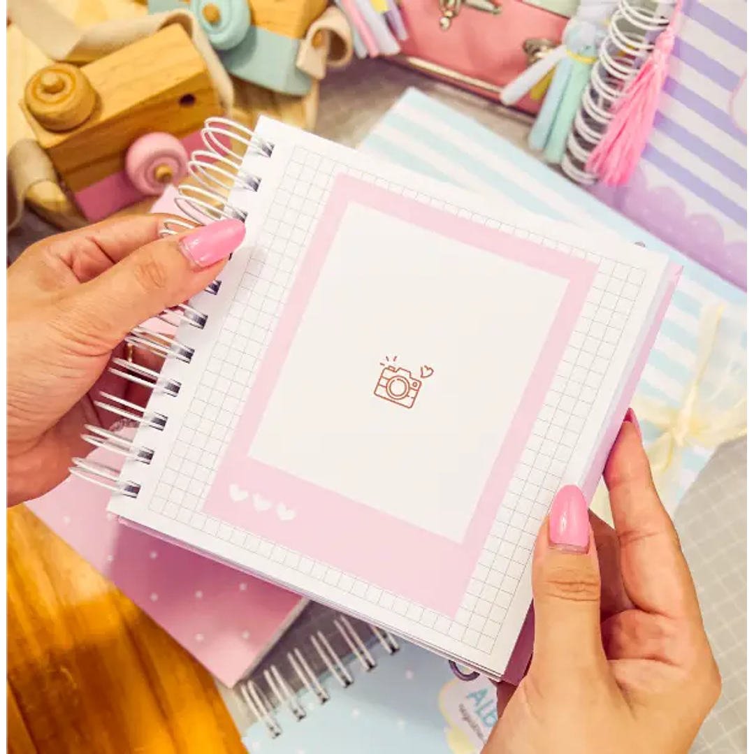 Arquivo Digital Álbum do bebê com caixa 16