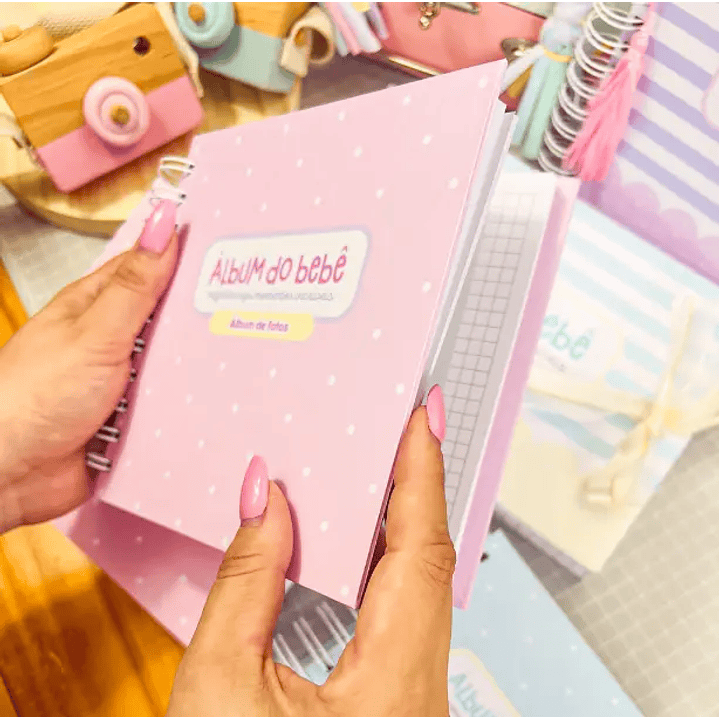 Arquivo Digital Álbum do bebê com caixa 19