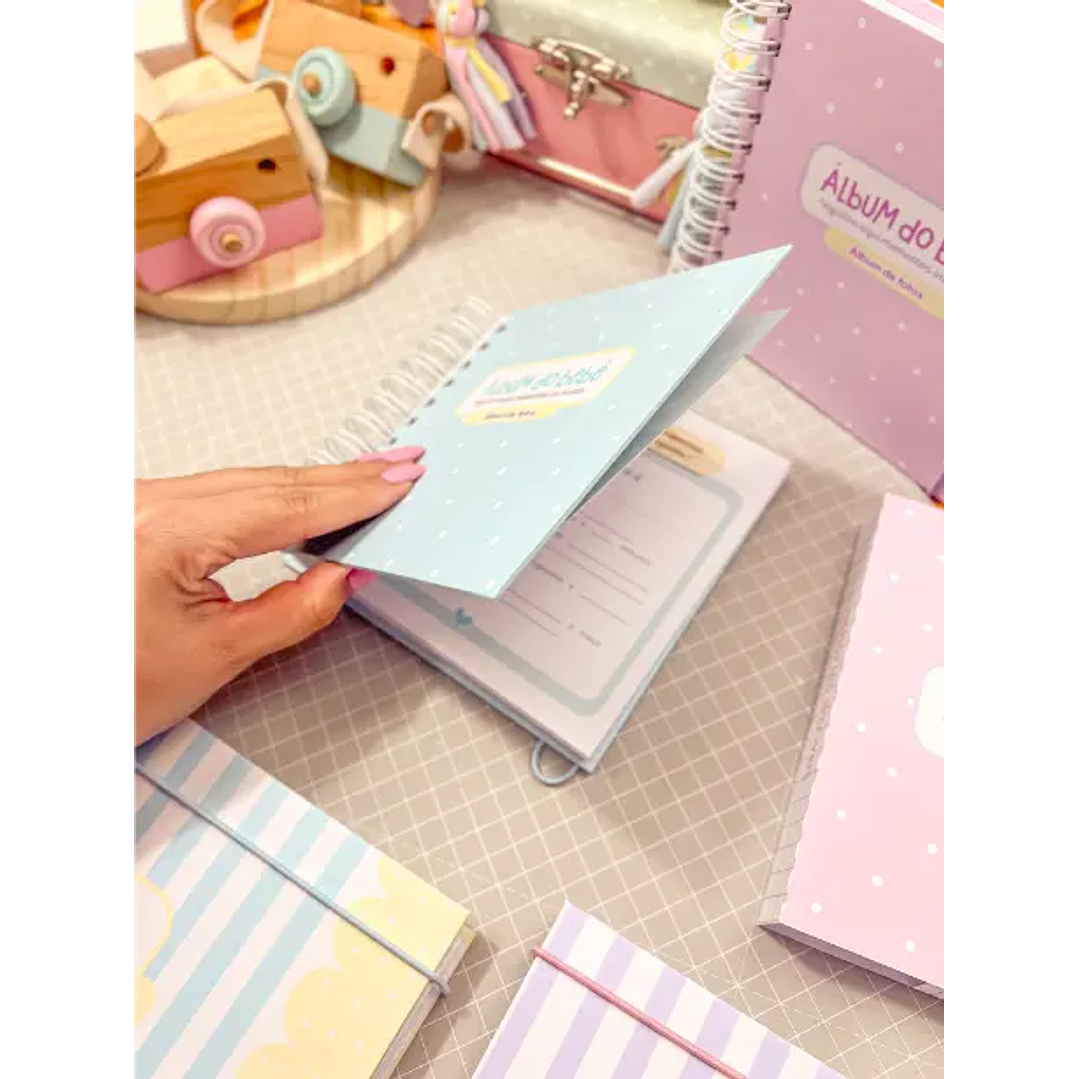 Arquivo Digital Álbum do bebê com caixa 21