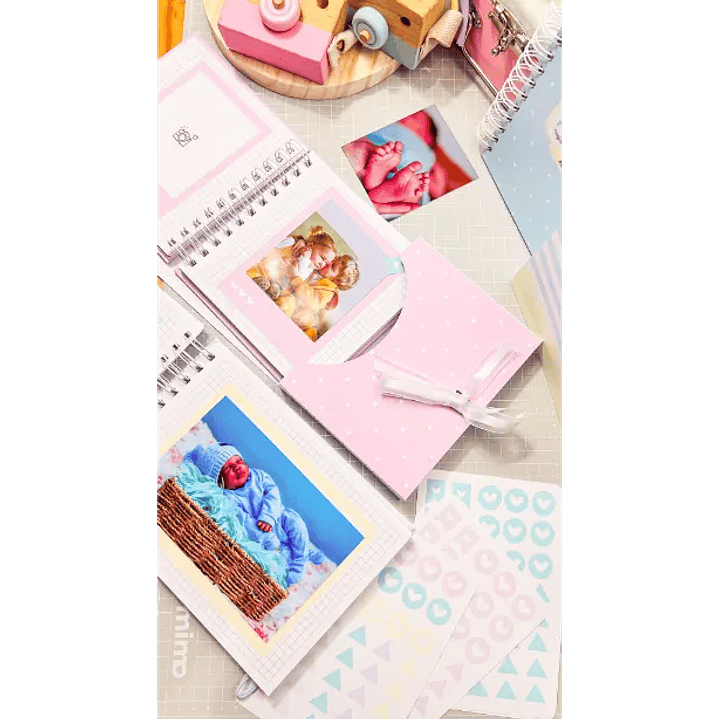 Arquivo Digital Álbum do bebê com caixa 22