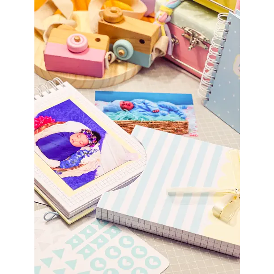 Arquivo Digital Álbum do bebê com caixa 23