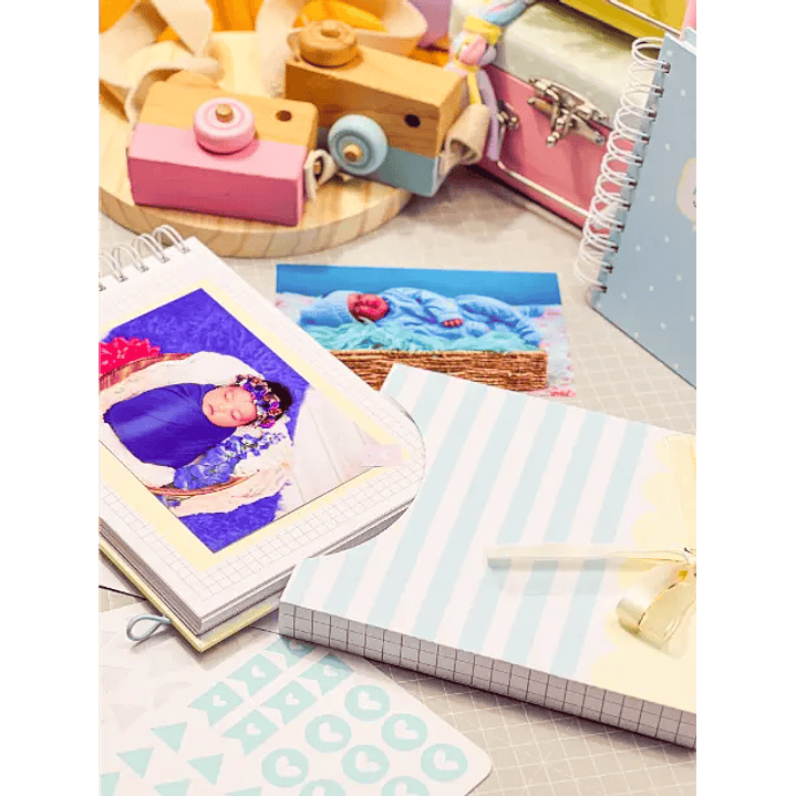 Arquivo Digital Álbum do bebê com caixa 23